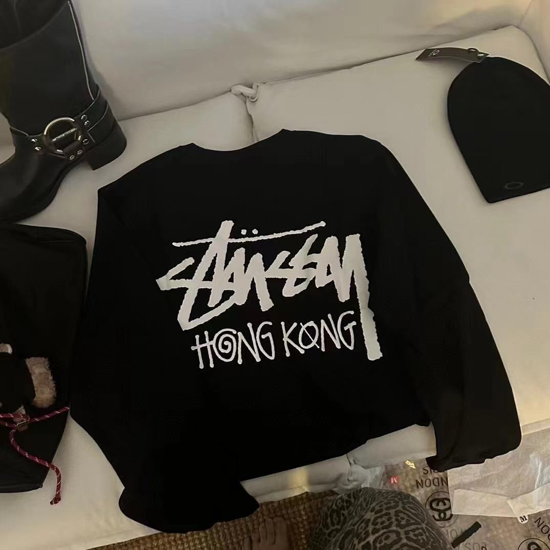 Stussy Stussy香港限定カップルクルーネッククルーネックスウェット