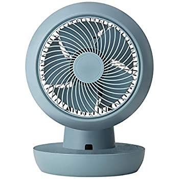 CF-T2001BL ブルーグレー 3D DCコードレス充電式サーキュレーター リモコン付