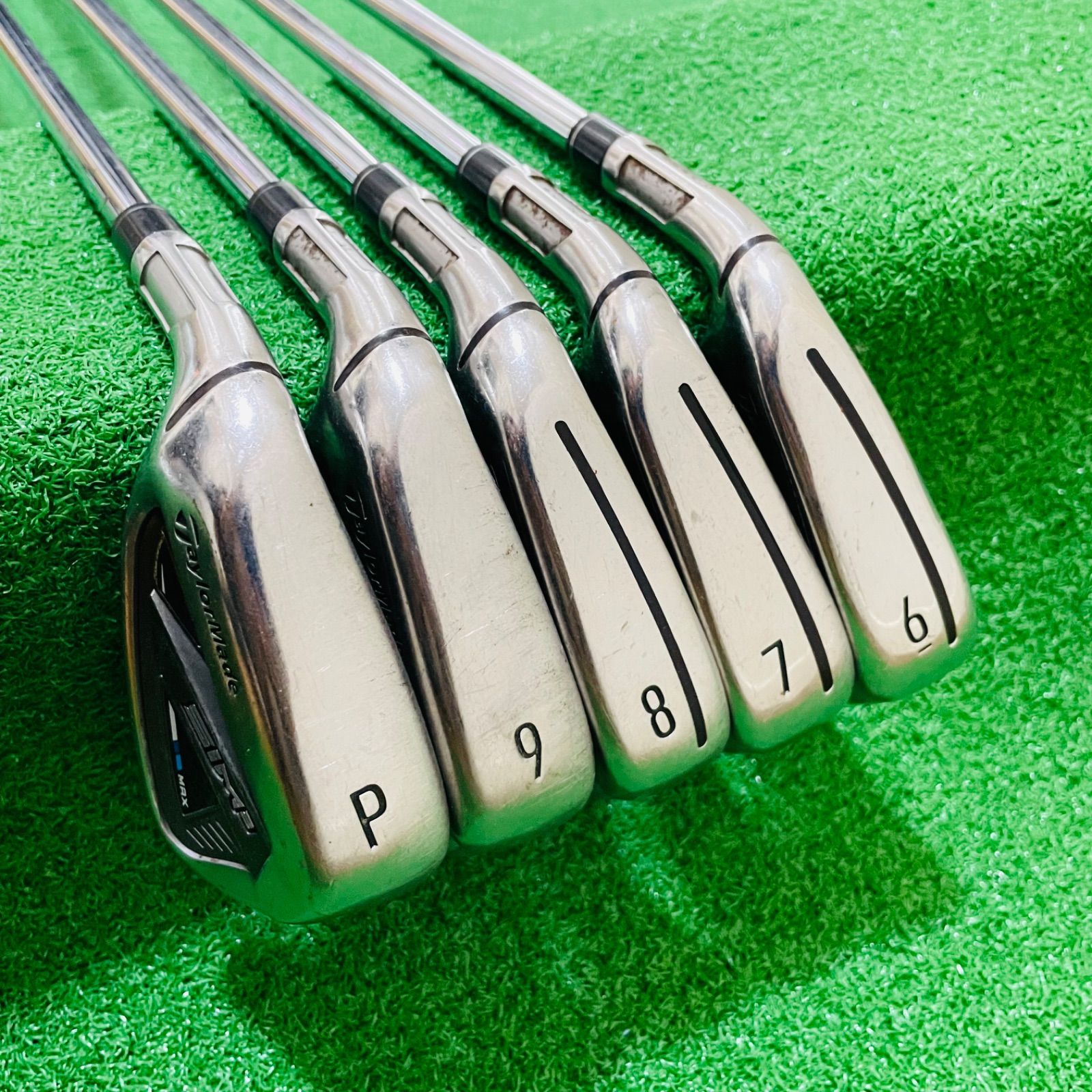 テーラーメイドSIM2MAXアイアンセットレフティ レフティ】テーラーメイド シム2マックス アイアンセット 7本 スチール