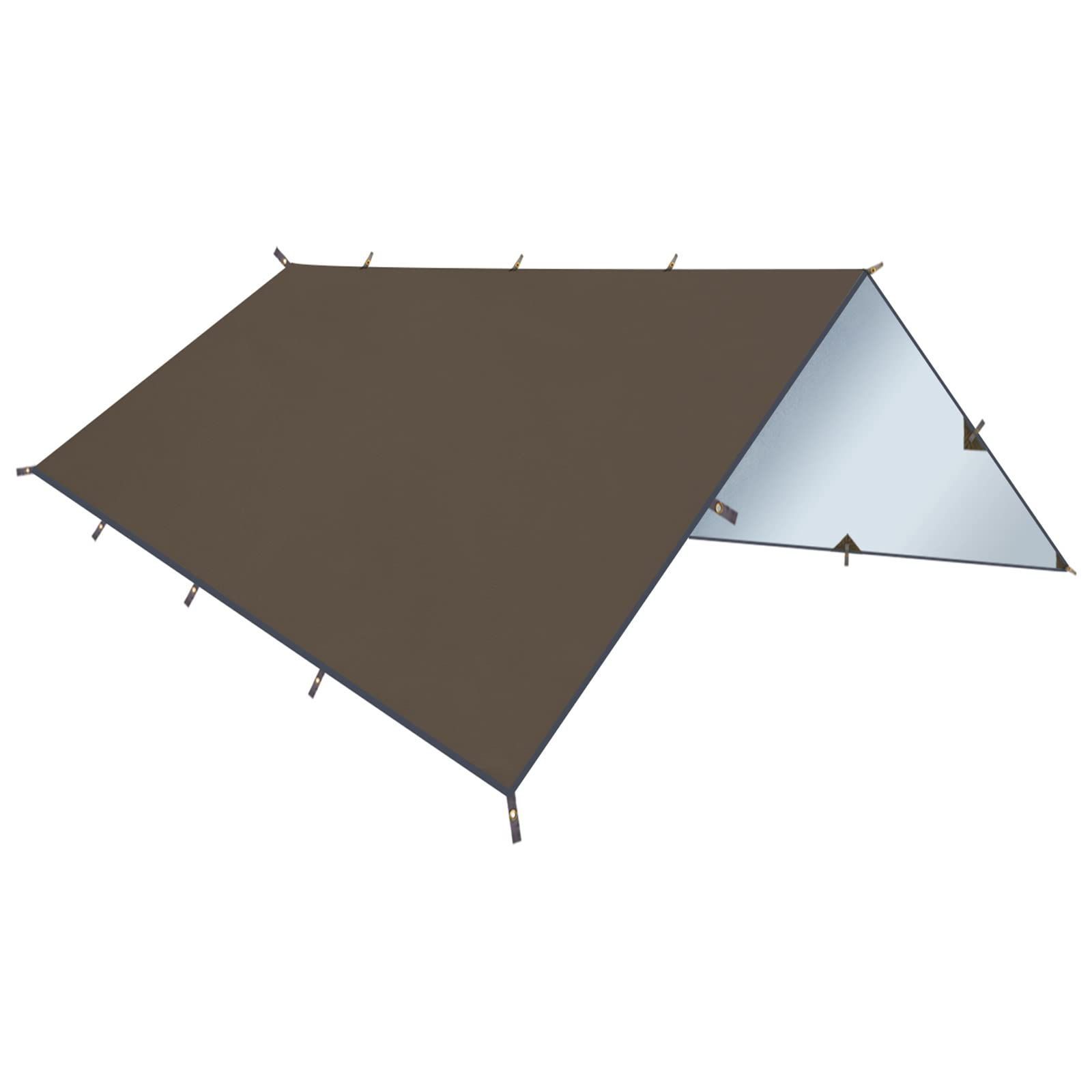 防水タープ キャンプ タープ テント 軽量 日除け 高耐水加工 紫外線カット 遮