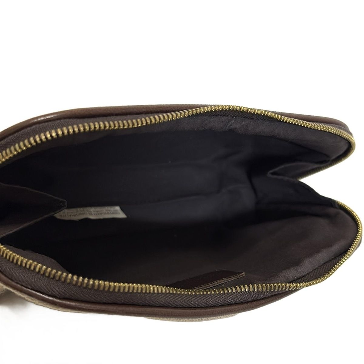BOTTEGA VENETA ダークブラウン ポーチ Bottega Veneta ボッテガ・ヴェネタ ポーチ ブラウン イントレ
