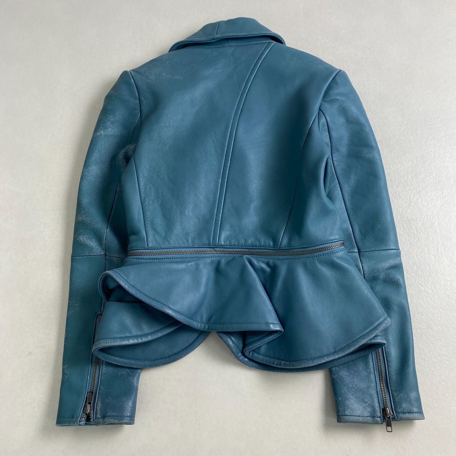 Vivienne Westwood レザージャケット ダブルライダース ヴィヴィアンウエストウッドレッドレーベル オーブ 本革 羊革 シープスキン レザー