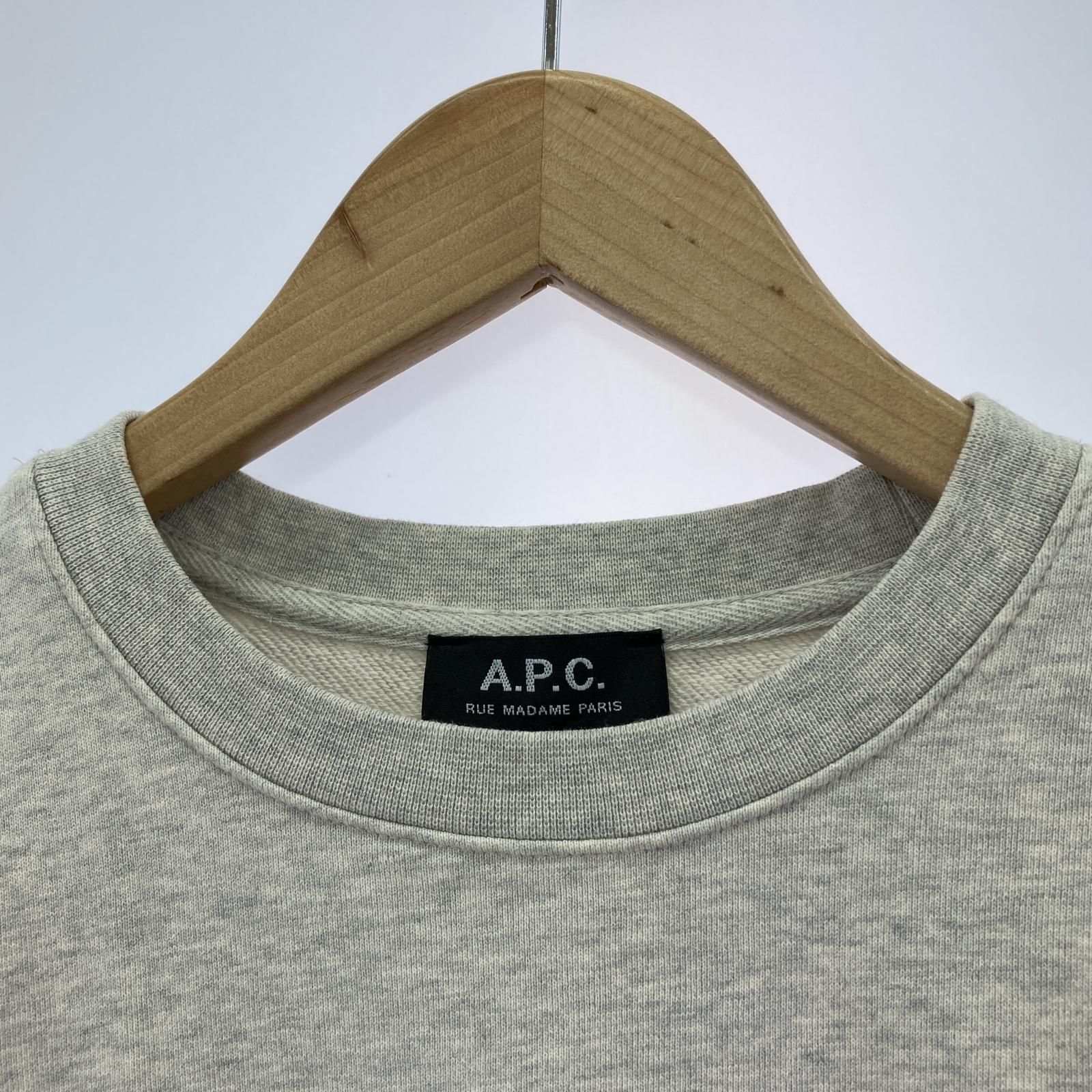 A.P.Cスウェット・トレーナー トレーナー S グレー - メルカリ