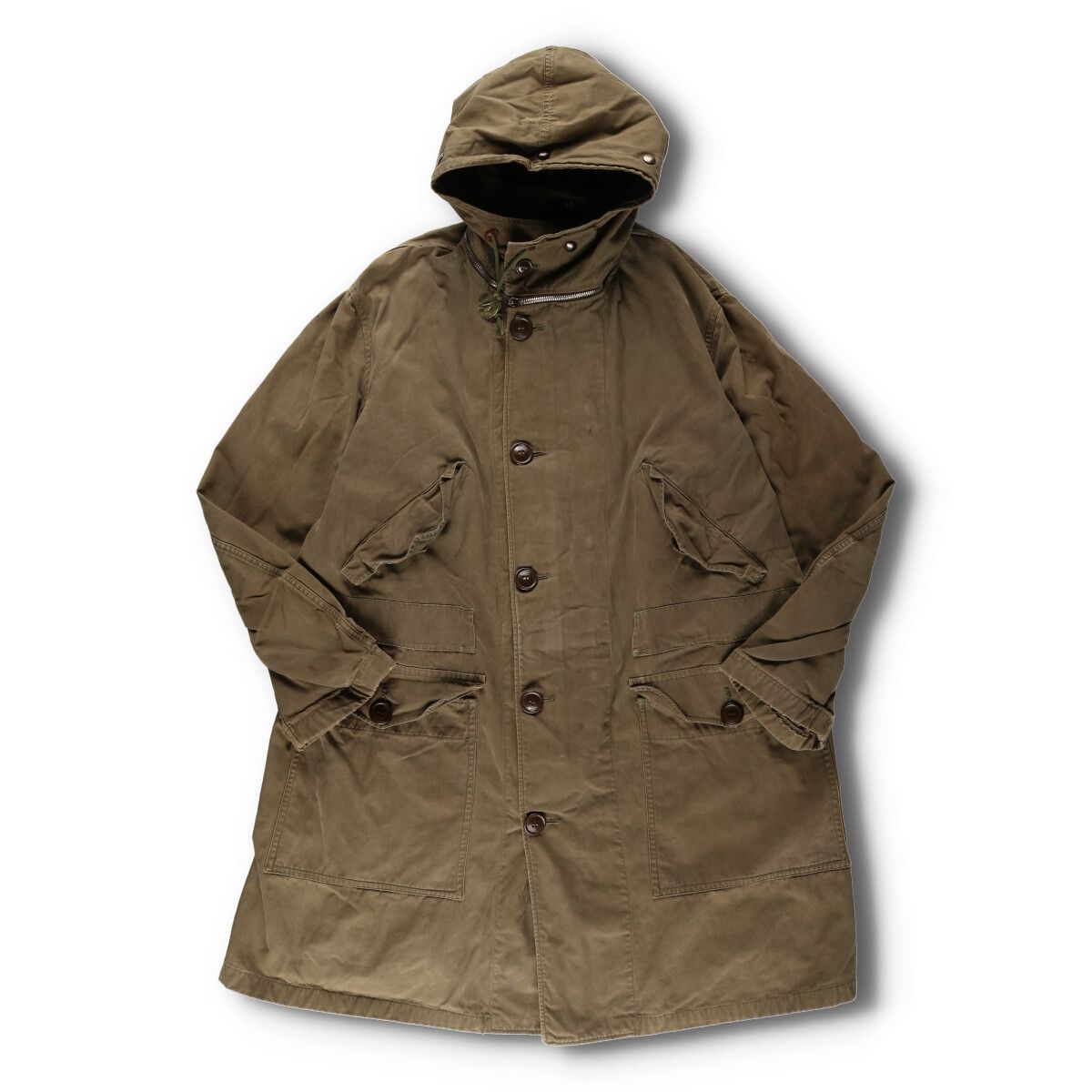 古着 40年代 米軍実品 U.S.ARMY M-47 リメイク ミリタリー オーバー 