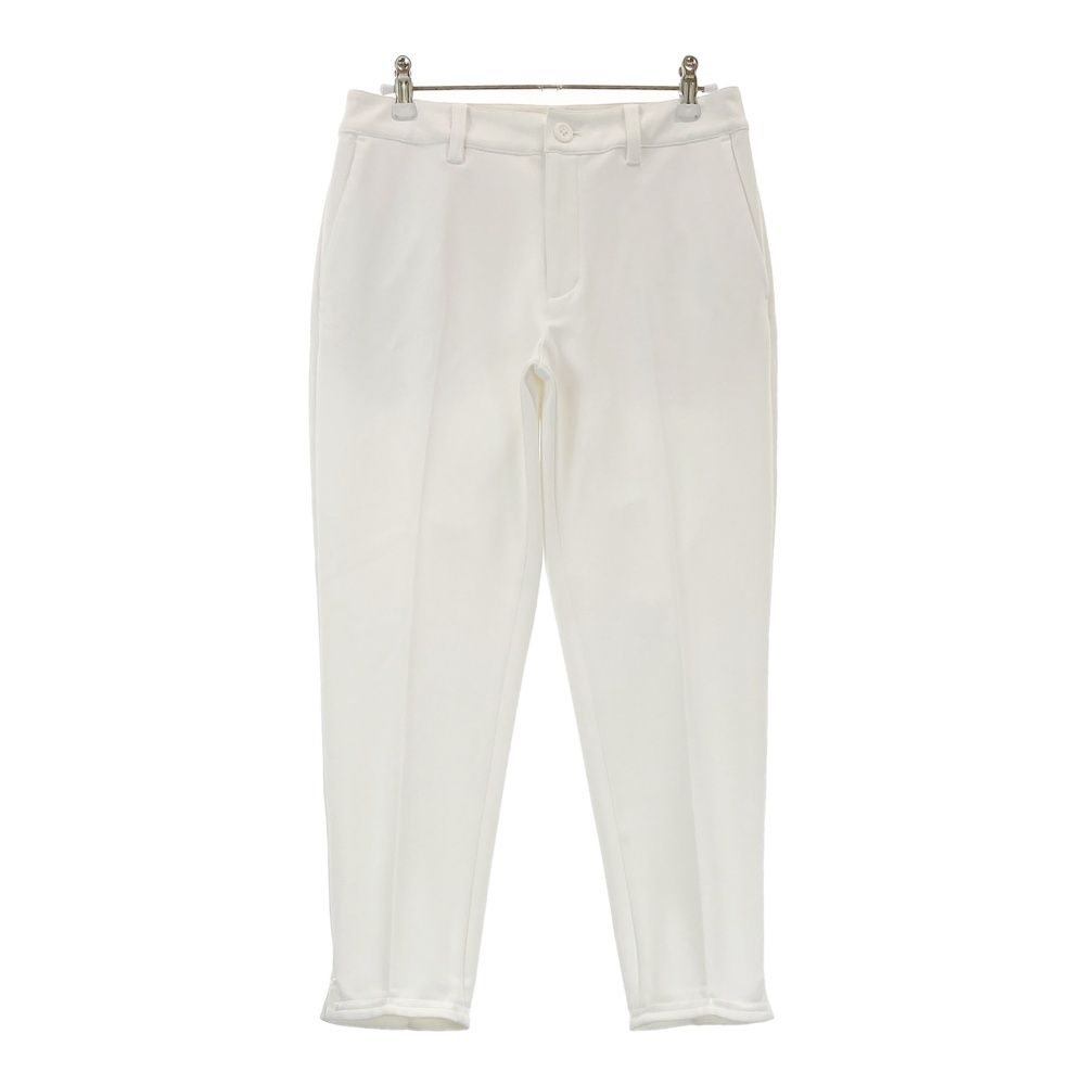 サイズ L BEAMS GOLF ビームスゴルフ ストレッチ クロップドパンツ ホワイト系 240101528410 ゴルフウェア レディース ストスト