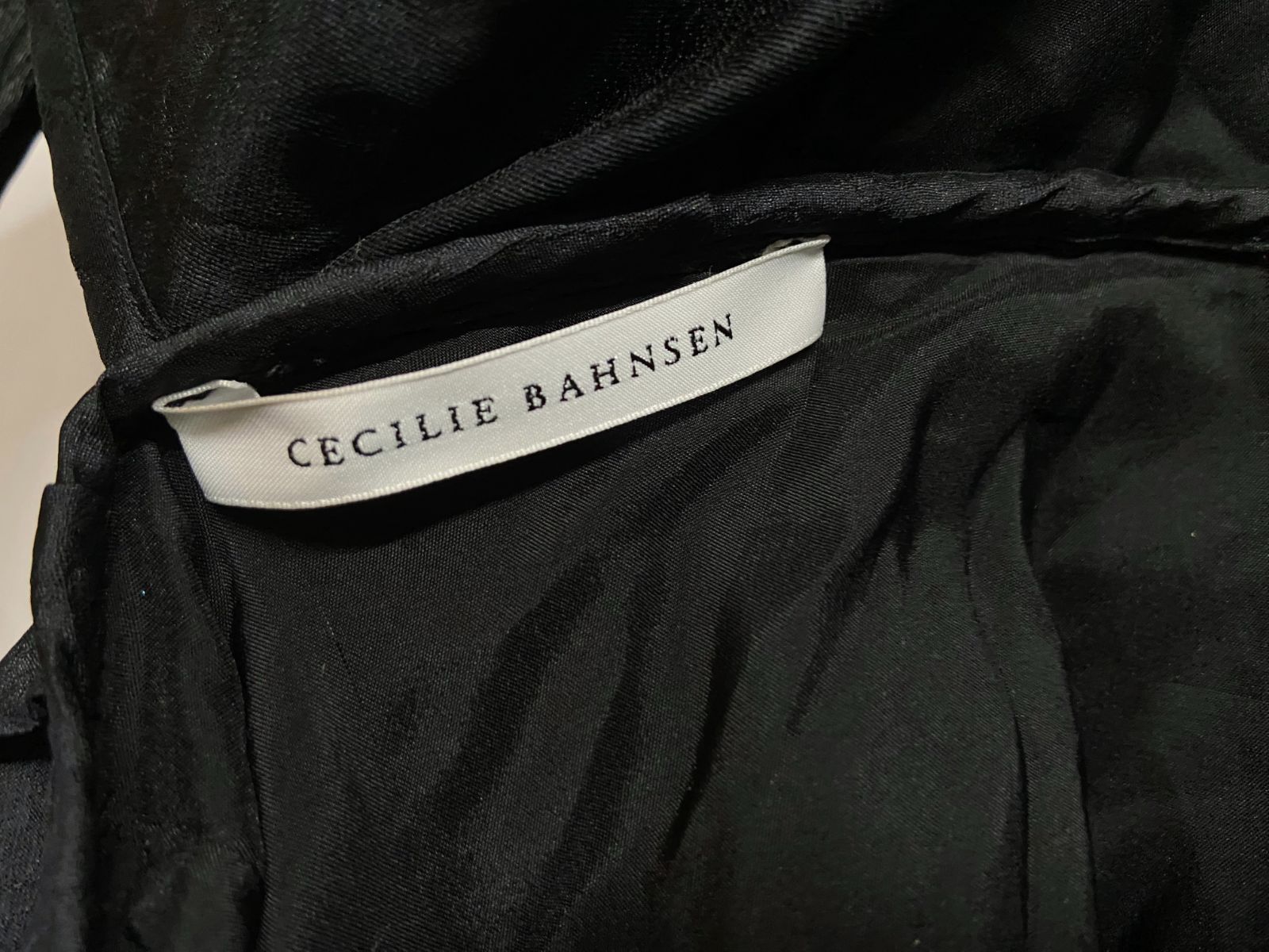 CECILIE BAHNSEN セシリーバンセン パフスリーブドレス