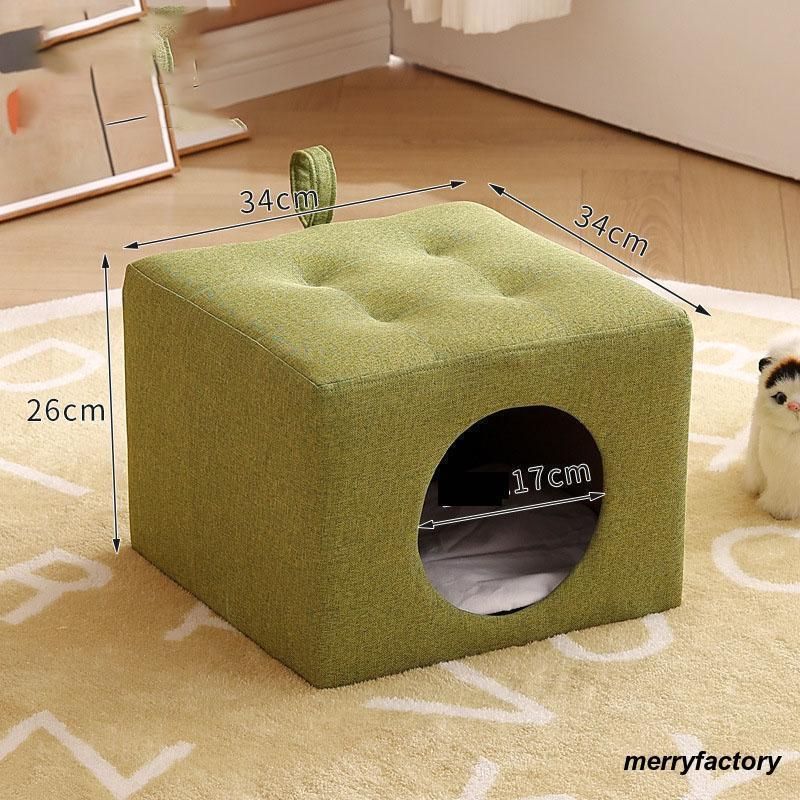  猫 スツール ベッド ドーム ハウス ペット 犬 猫ちぐら キャットハウス ねこ キャット クッション ベット 小型犬 イス その他 食器 餌やり 水やり用品