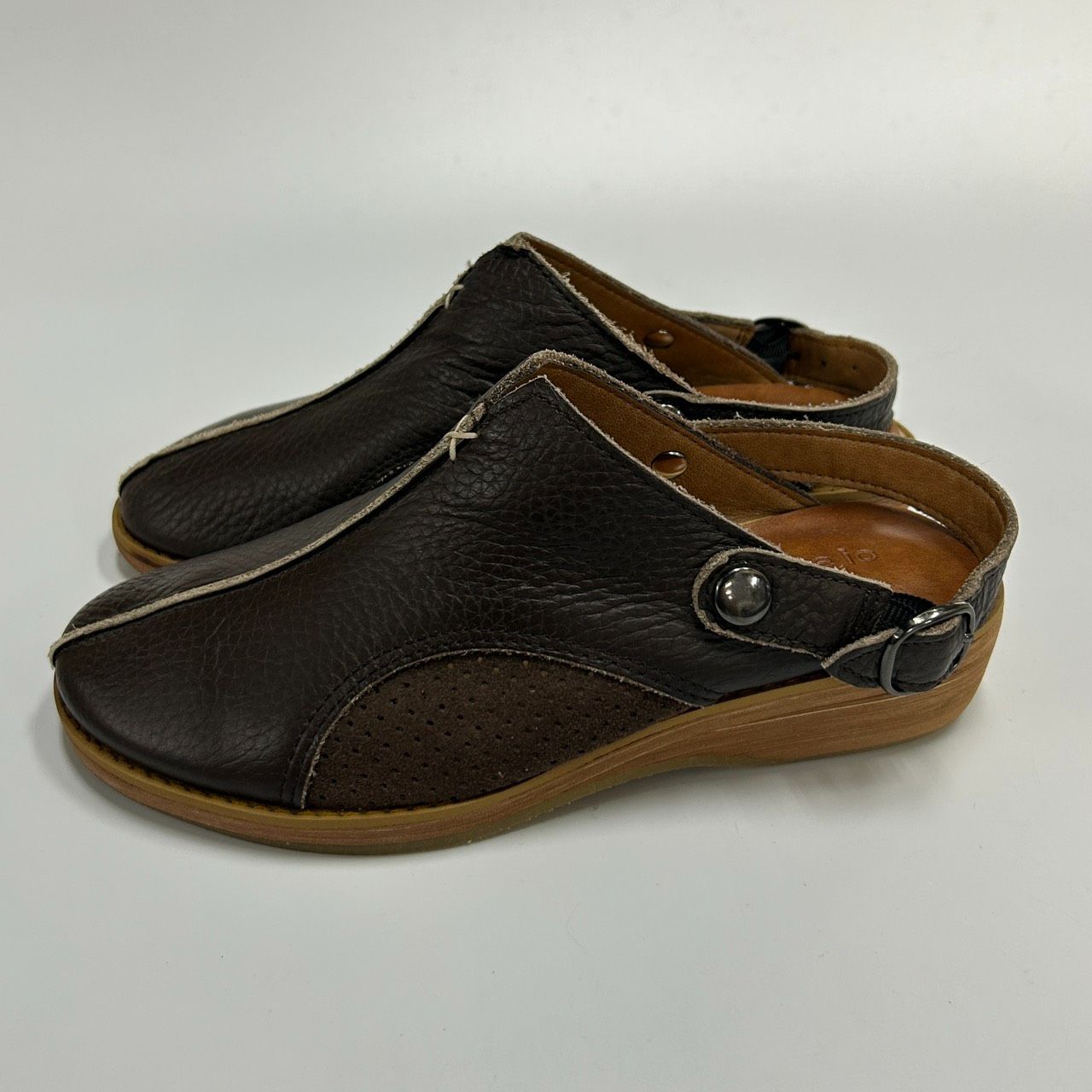 io comme io 22.5 ブラウン サンダル 靴 センソユニコ マツオ 日本製