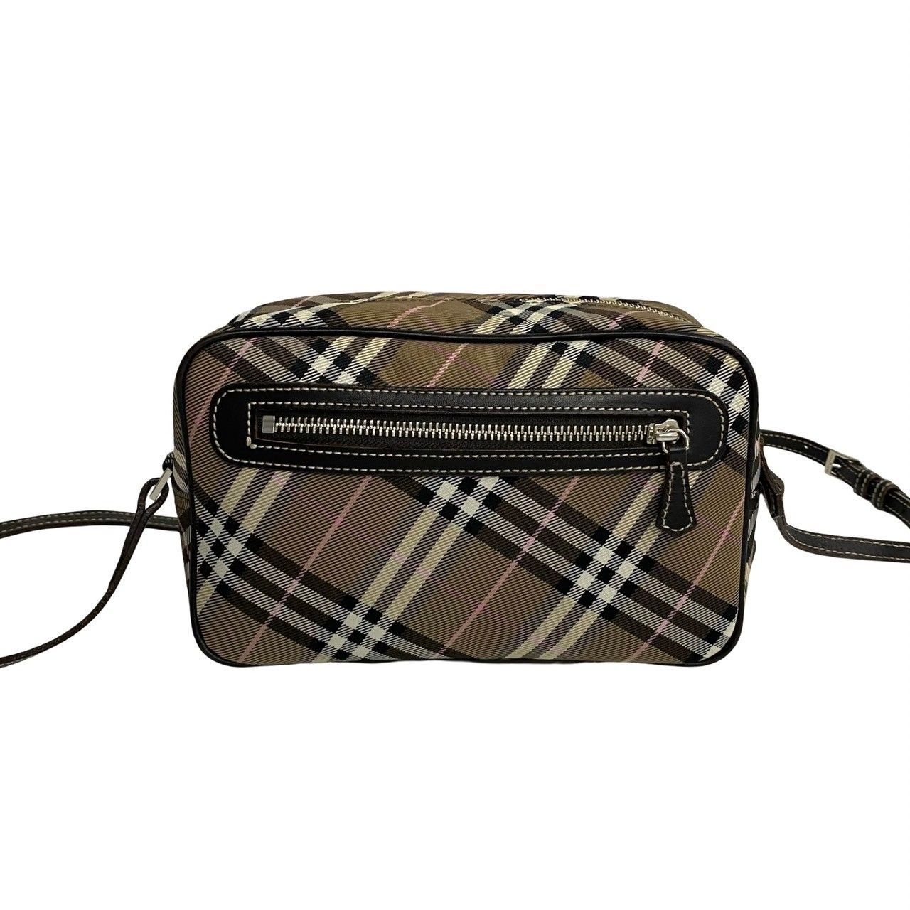 ほぼ未使用 BURBERRY BLUE LABEL バーバリーブルーレーベル チェック  