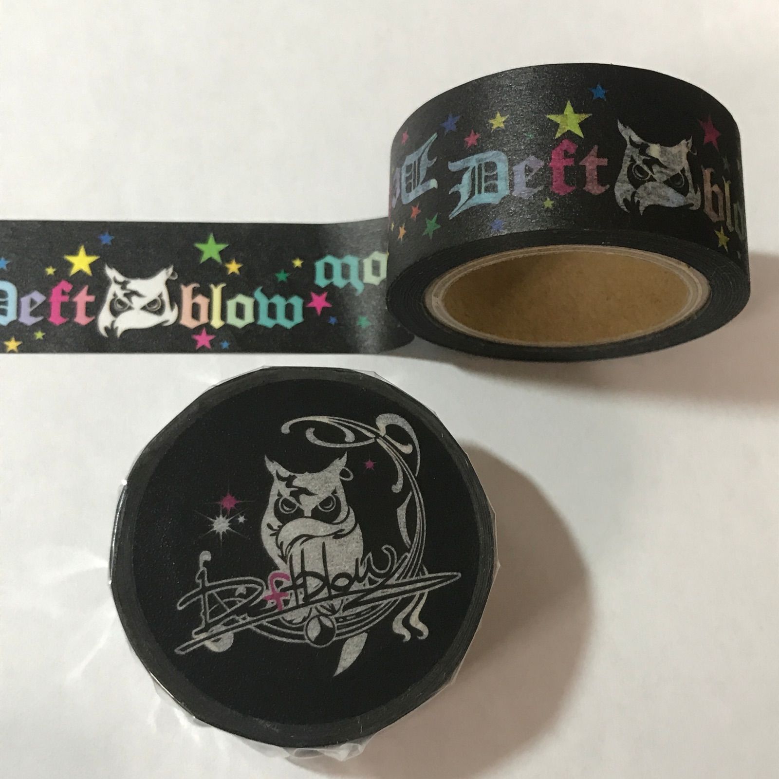 DEFT WING ＆ OWL マスキングテープ2個セット 2cm幅10m巻-3