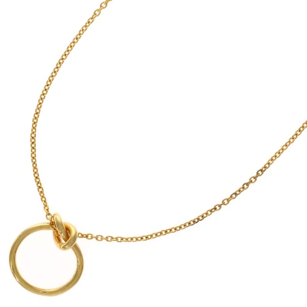 CELINE セリーヌ KNOT NECKLACE ノット ネックレス ゴールド 46H84 6BRA 35OR