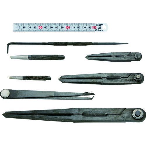 ＴＲＵＳＣＯ 超硬チップ付工具 ８本セット