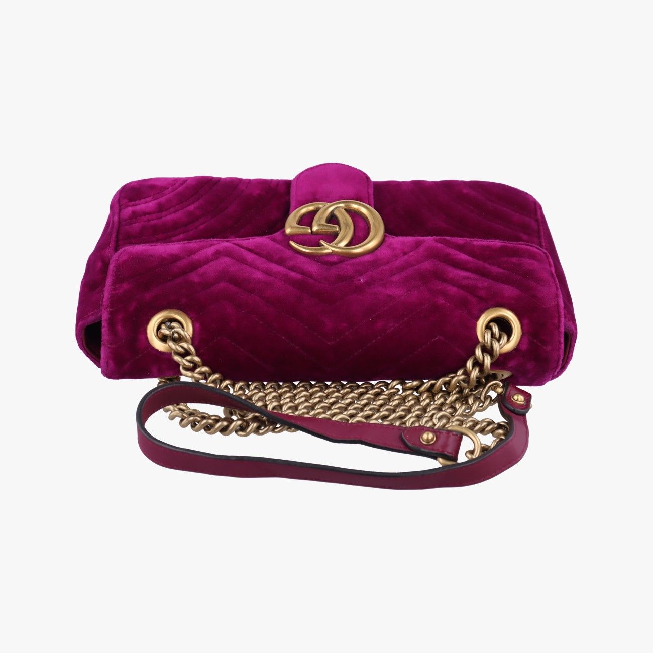 グッチGucciGGマーモントパープルベロア443497E024791342