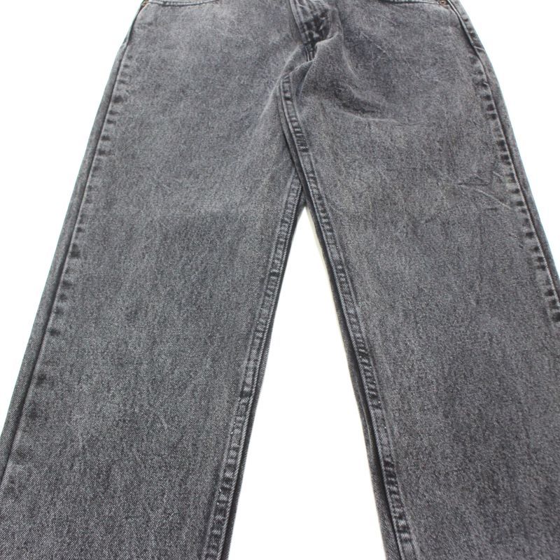 90s USA製 vintage Levi's 506 後染め ブラック デニムパンツ メンズ S