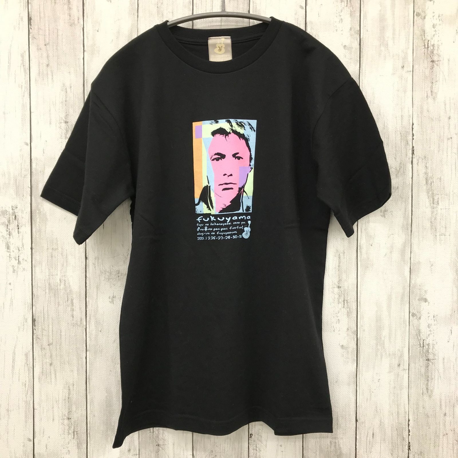 AMUSE  アミューズ 福山雅治 2001年ライブTシャツ~冬の大感謝祭其の四~ ブラック