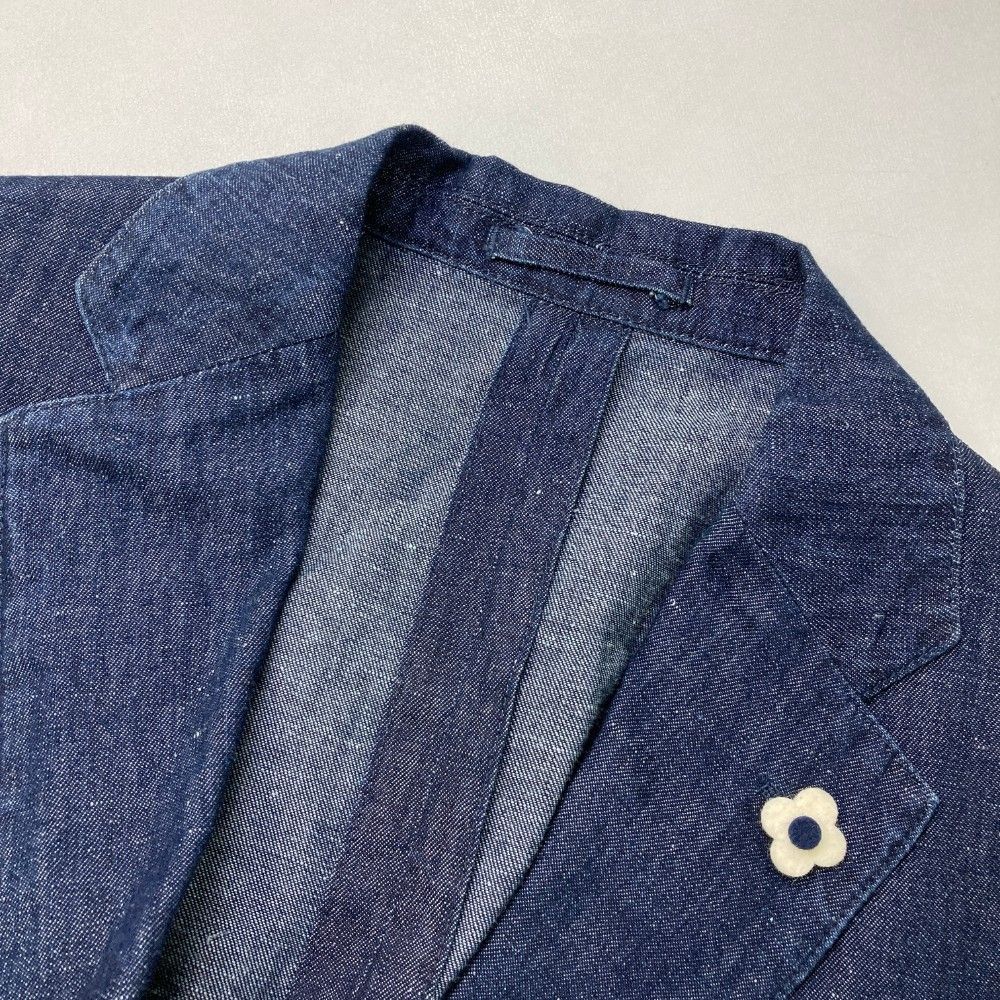 LARDINI ラルディーニ デニムジャケット ネイビー系 48 [240101402794