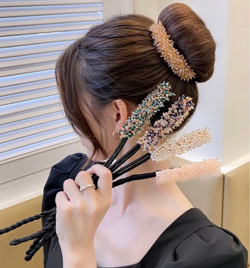 かんざし バレッタ ヘアスティック ヘアアクセサリー バナナクリップ