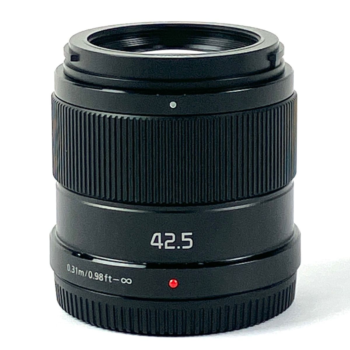 パナソニック Panasonic LUMIX G 42.5mm F1.7 ASPH. POWER O.I.S. H-HS043-K ブラック 一眼カメラ用レンズ オートフォーカス