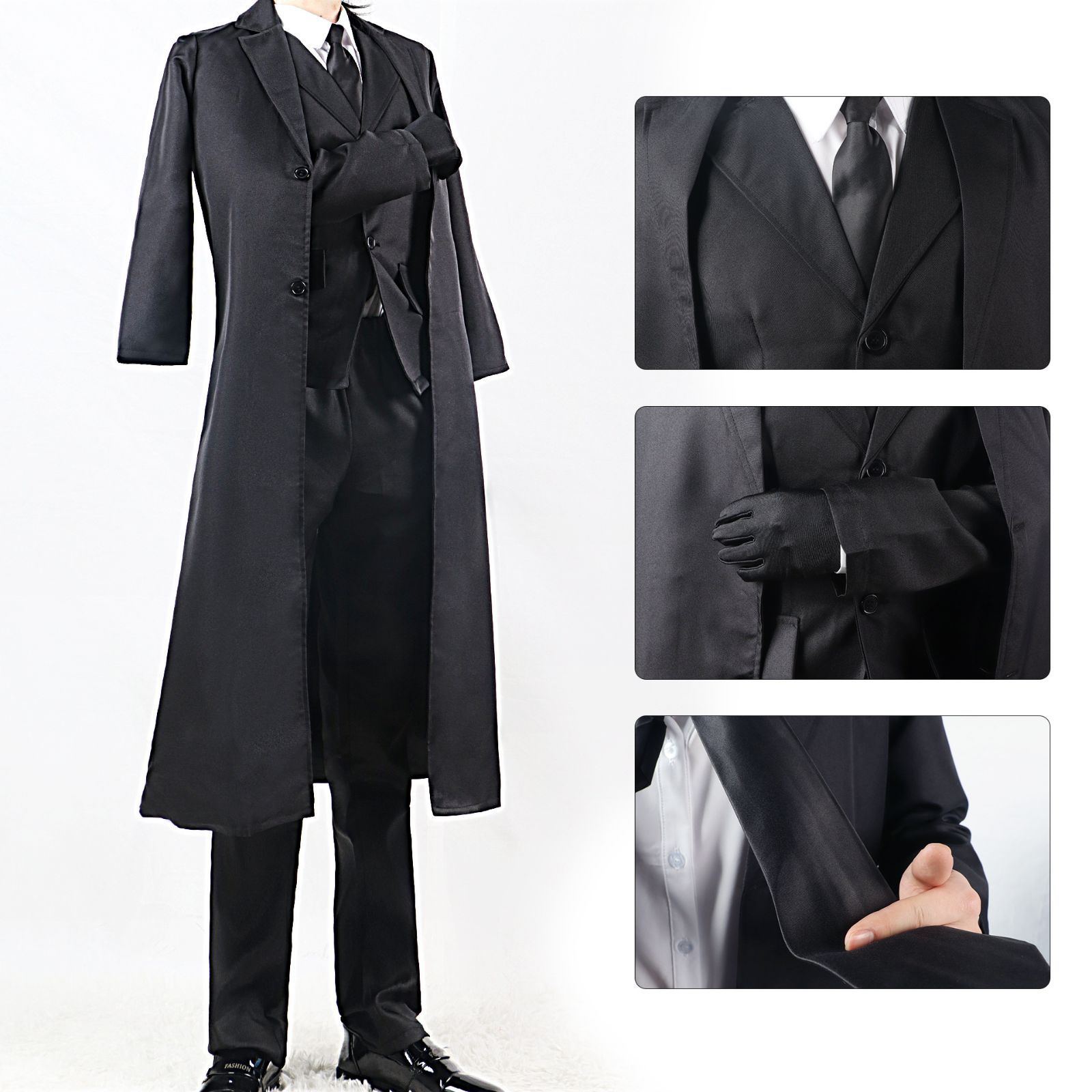 文豪ストレイドッグス 太宰治 コスプレ衣装 舞台服 日常着