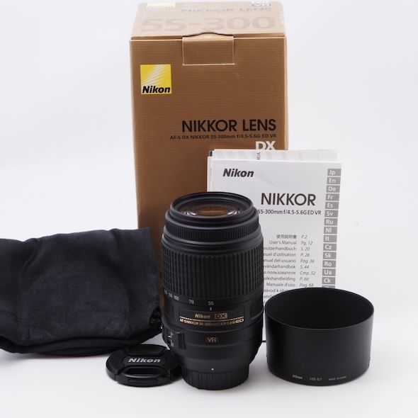 Nikon ニコン望遠ズームレンズ AF-S DX NIKKOR 55-300mm f/4.5-5.6G ED
