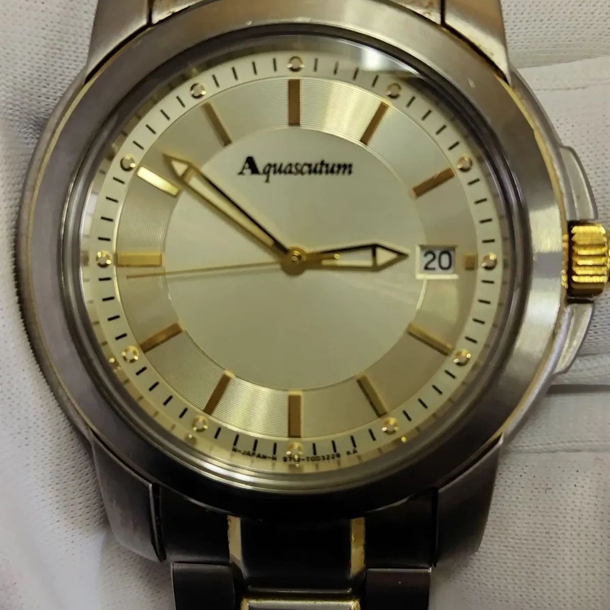 腕時計 メンズ Aquascutum ジャンク品 アクアスキュータムペアウォッチ