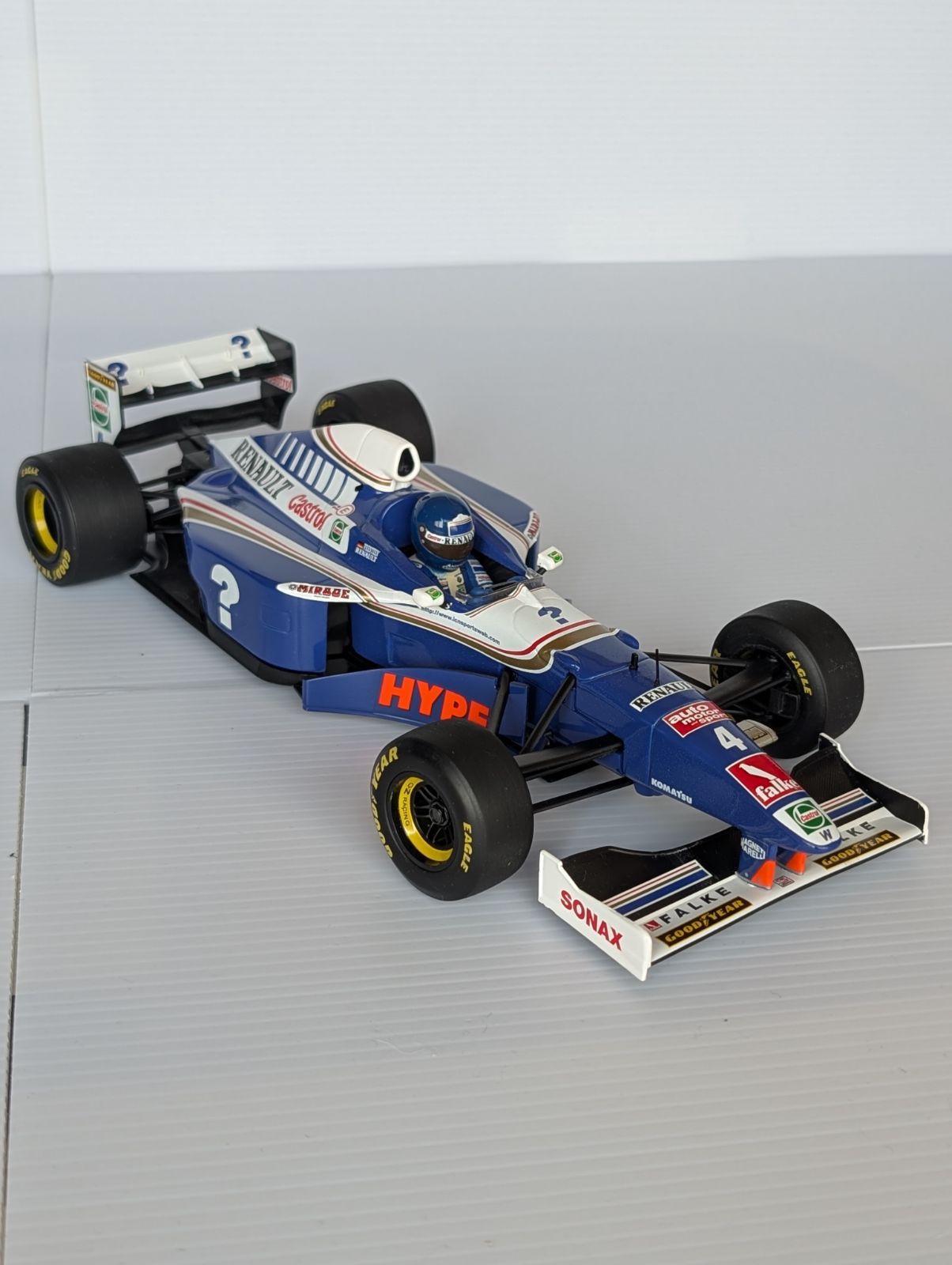 初優勝マシン 1/18 ミニチャンプス ウィリアムズFW19 ハインツ