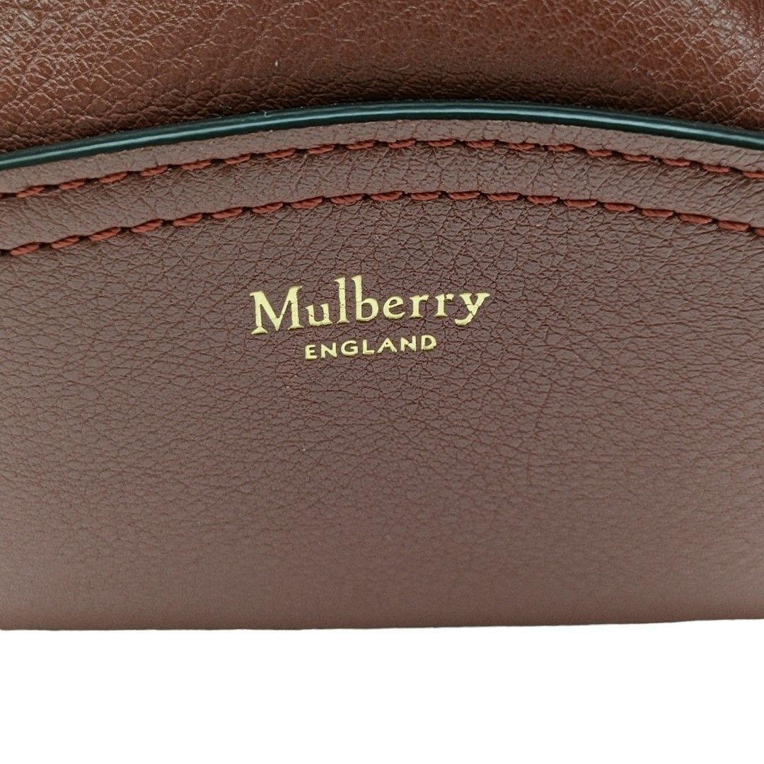 【中古美品】MULBERRY マルベリー　Hampstead ハムステッド　2wayトートバッグ　バケットバッグ　ショルダーバッグ　チェック