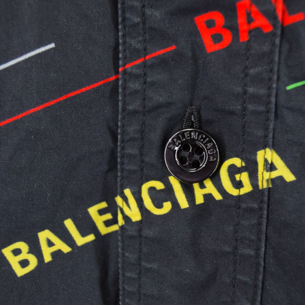 BALENCIAGA (バレンシアガ) 19SS Short Sleeve Pocket Shirt ショート 