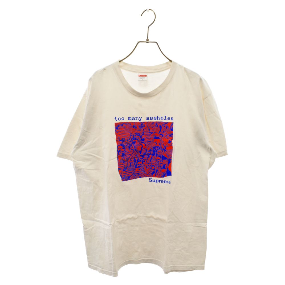 SUPREME シュプリーム 22SS Too Many Assholes Tee グラフィックプリント 半袖Tシャツ カットソー グリーン