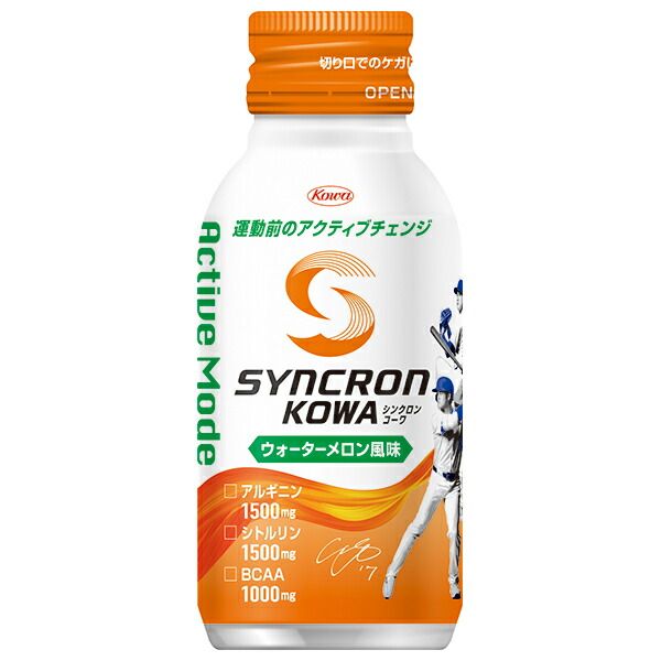 興和 シンクロンコーワ アクティブモード ウォーターメロン風味 100mlボトル缶×30本入× 2ケース ｜ スポーツ飲料 ウォーターメロン