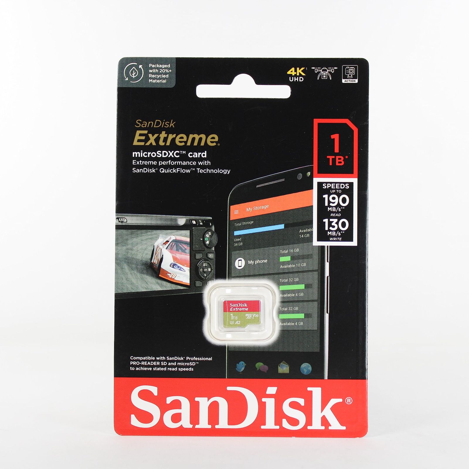 SanDisk SSD 外付け 8TB USB 3.2 Gen 2x1 読出最大1000MB/秒 サン
