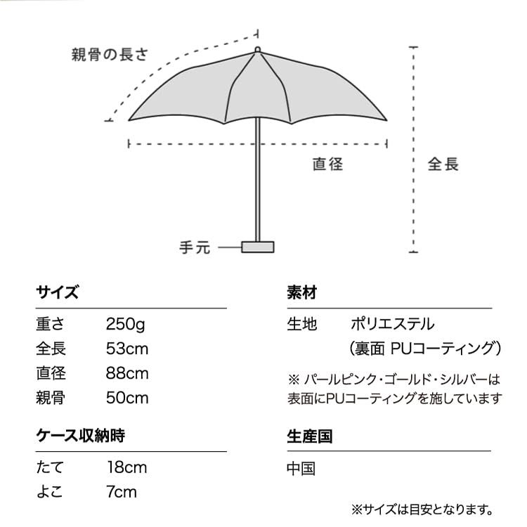 【2025】Wpc. 日傘 遮光インサイドカラーtiny パープル 折りたたみ傘 通勤 通学 旅行 オシャレ 可愛い 女性 レディース 801-12973-102 [パープル]