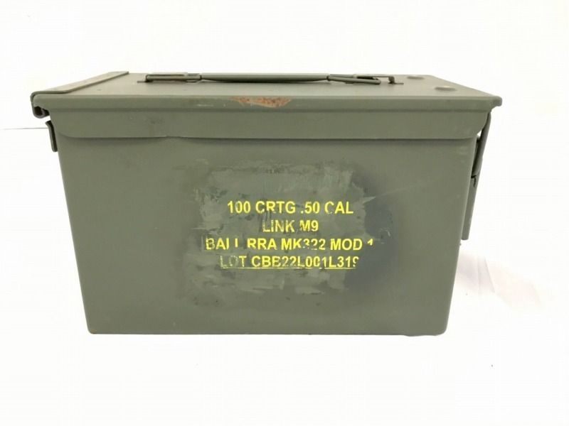 弾薬箱 .50 CAL 100 CRTG BALL M33 100 Crtg 50 Cal Ammo Can - Link M9 and 4-Ball M33 price