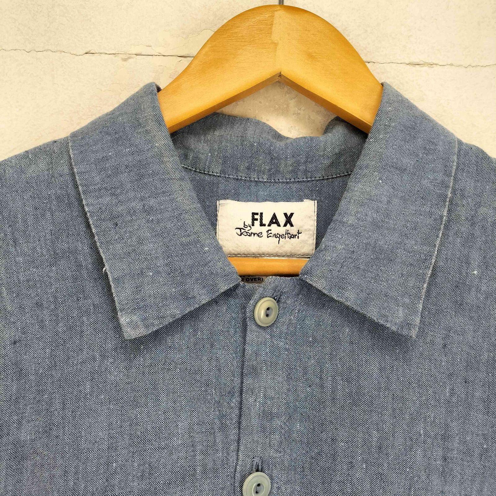 FLAX by Jeanne engelhart　リトアニア製　リネン　コート フラックスバイジーンエンゲラール FLAX by Jeanne Engelhart