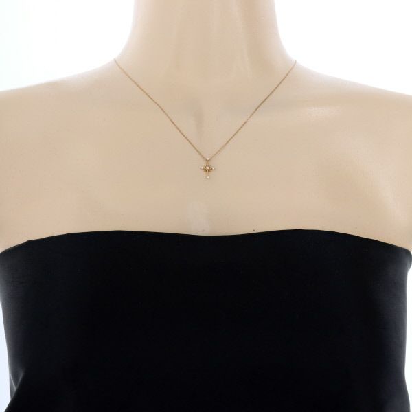Star Jewelry K18YG クロッシングスター ネックレス