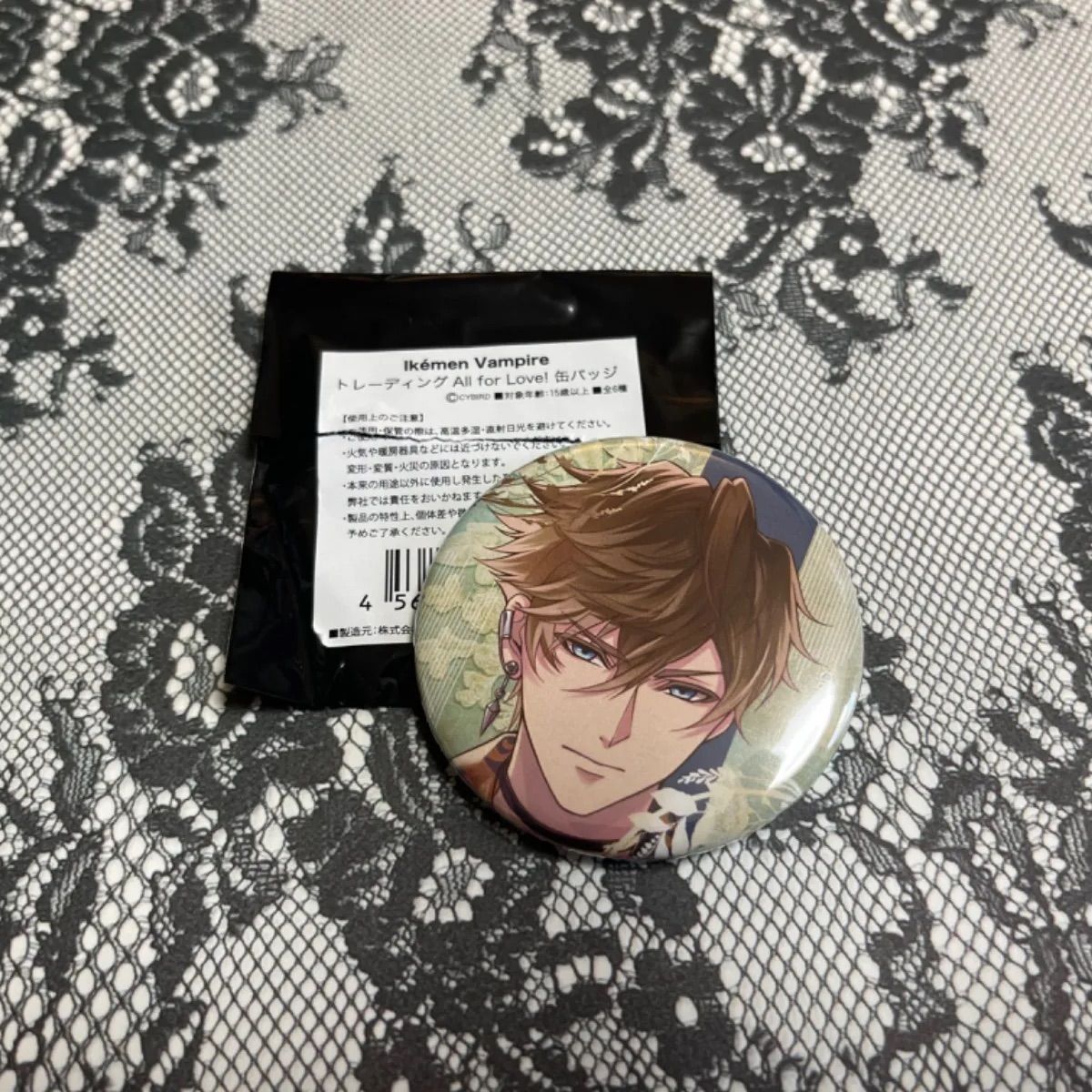 新品★イケヴァン【テオドルス】缶バッジ 新品】 イケメンヴァンパイア All for Love! 缶バッジ