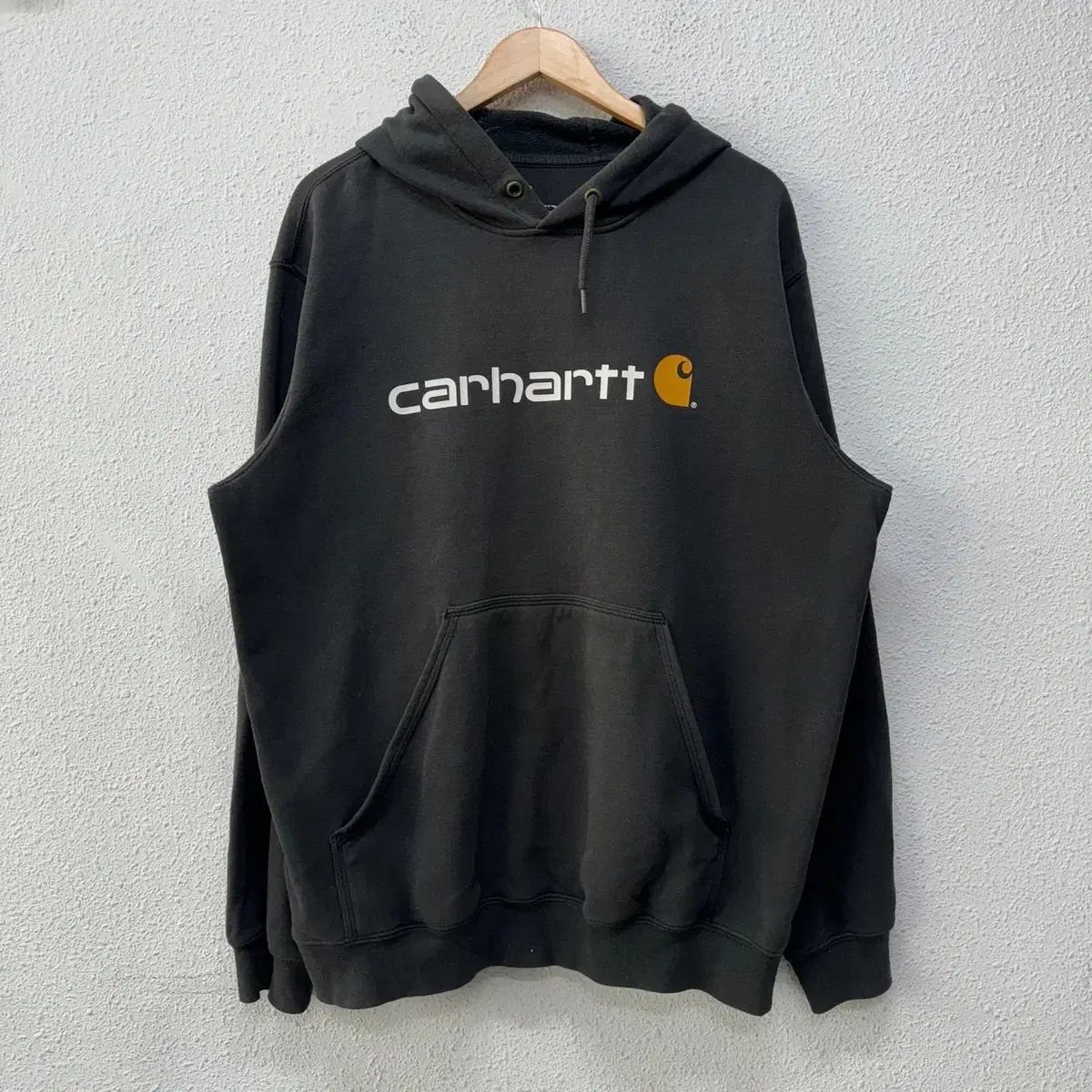 L Carhartt(カーハート) メンズ ミッドロゴ フード Tシャツ N4763