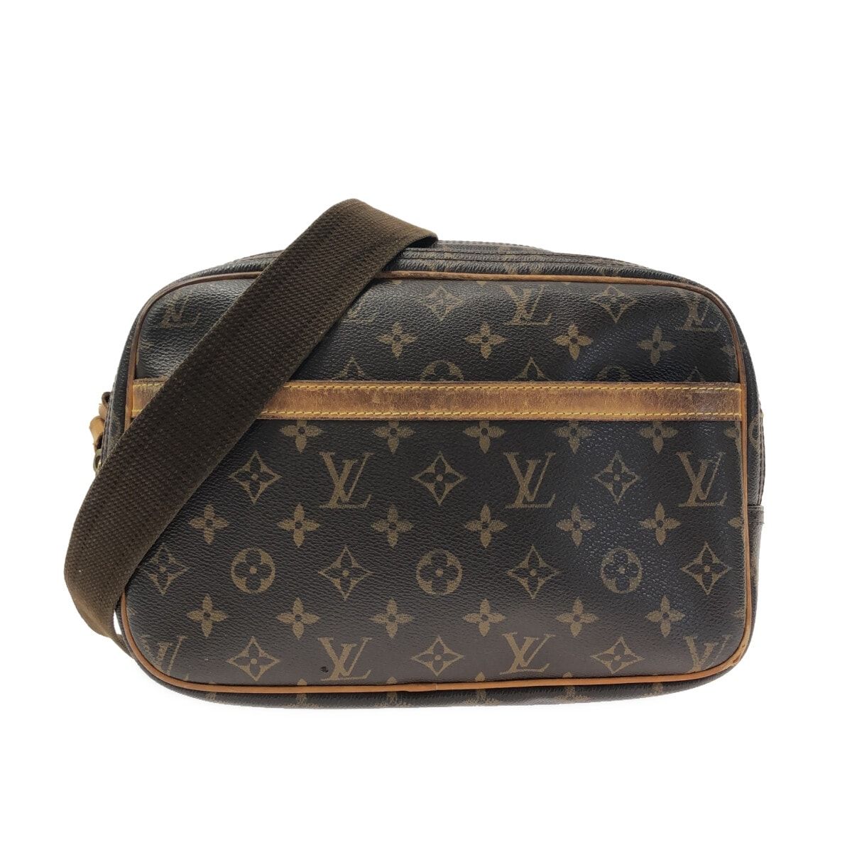 LOUIS VUITTON(ルイヴィトン) ショルダーバッグ モノグラム リポーターPM M45254 - モノグラム・キャンバス、ヌメ革 - メルカリ