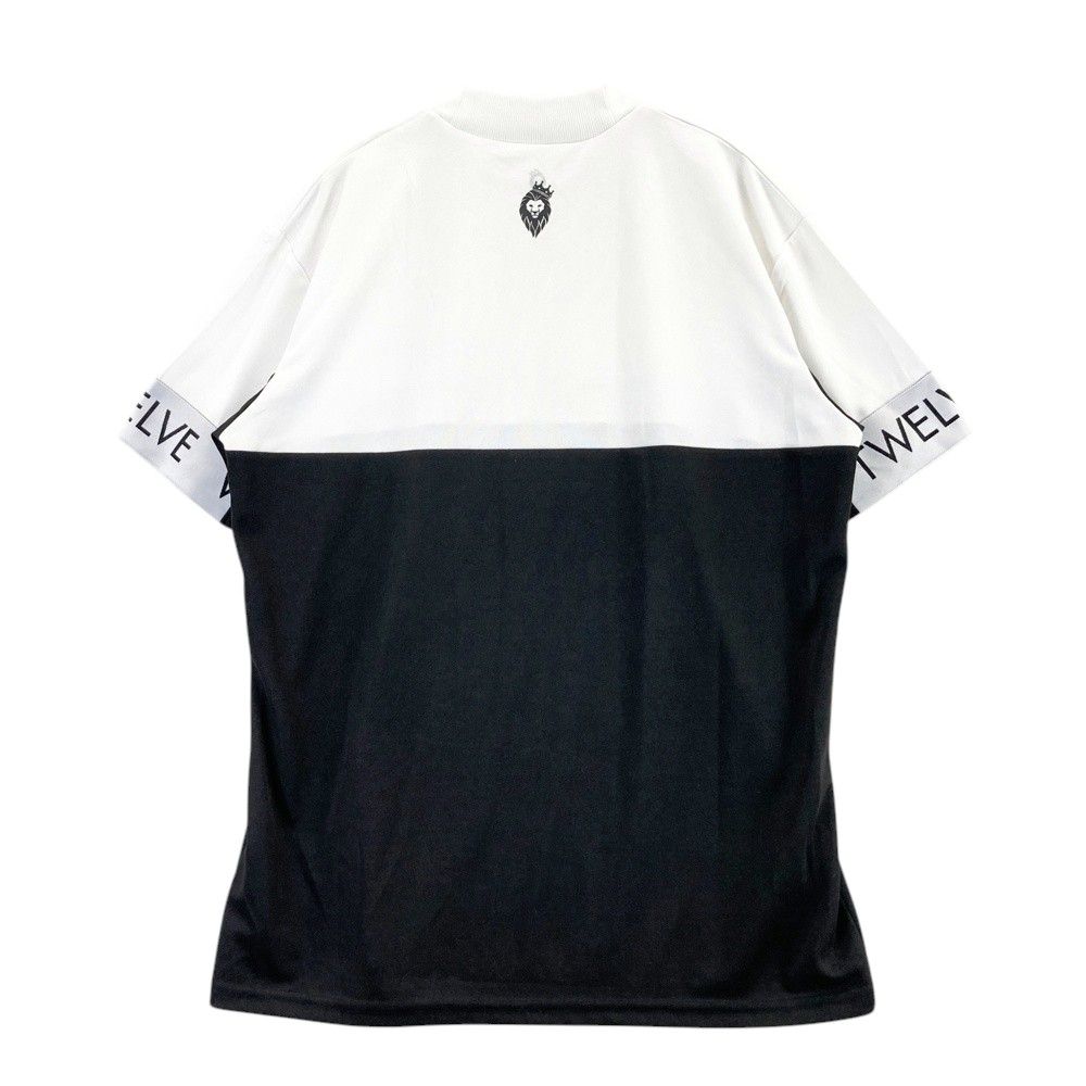 モックネック半袖Tシャツ