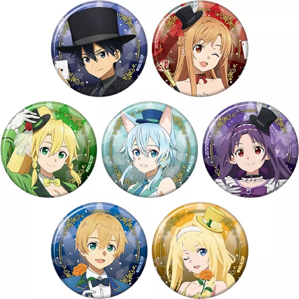 新品】バッジ・ビンズ 【ボックス】ソードアート・オンライン キャラ