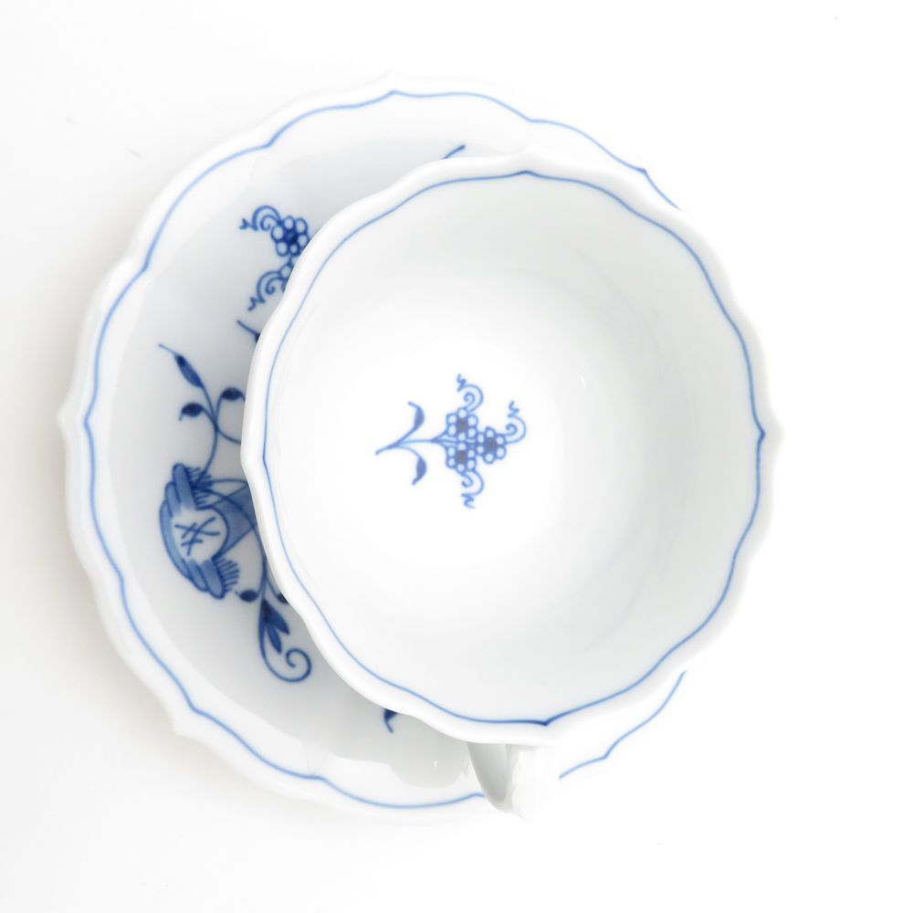 ♥ MEISSEN マイセン ブルーオニオン ティーカップ＆ソーサー SM4702U2 NOITHATQUANGTHANH_NET
