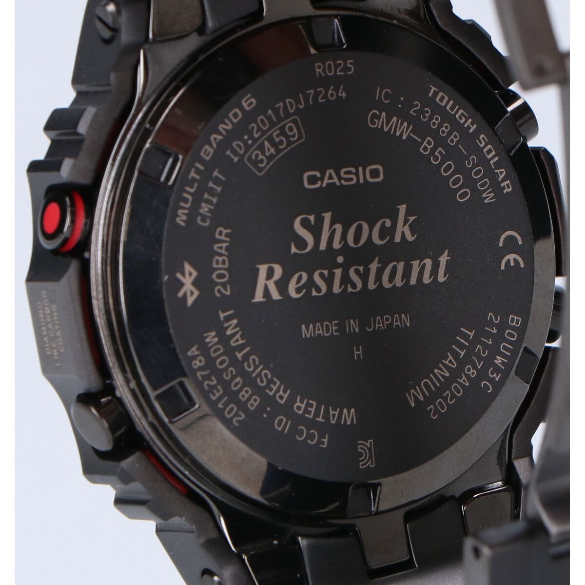 G-SHOCK ジーショック GMW-B5000TVA-1JR チタン フルメタルスクエア ...