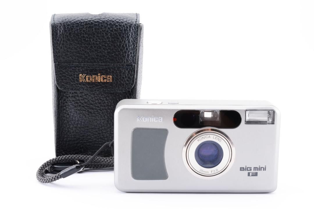 Konica BIG MINI F デジタルカメラ ケース付き