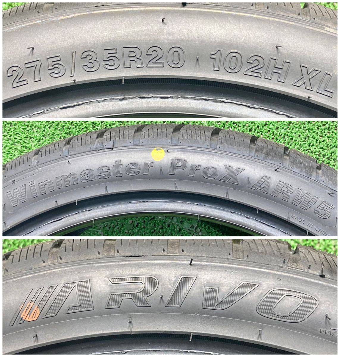 スタッドレスタイヤ 245/40/20 275/35R20 フロント 245/40R20 リア 275/35R20 ARIVO ARW5 新品