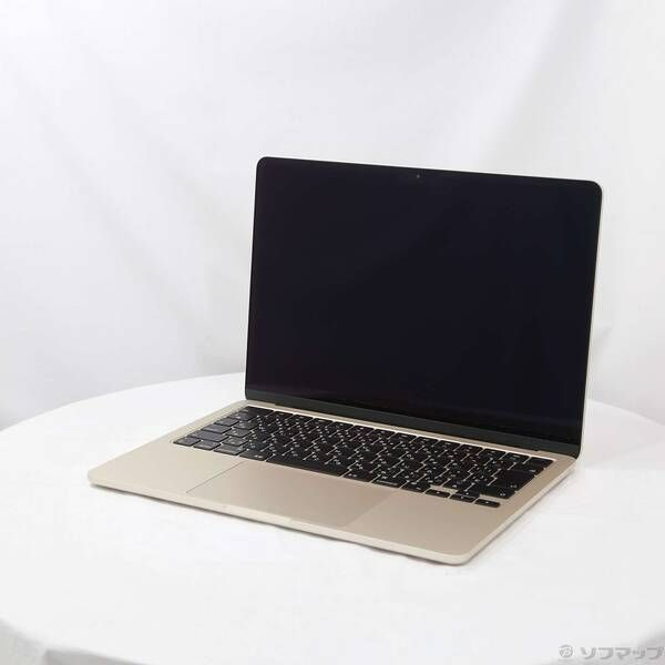〔 〕MacBook Air 13.6-inch Late-2025 MC8J4J A Apple M3 8コアCPU_10コアGPU 16GB SSD256GB スターライト 〔14.7 Sonoma〕 258