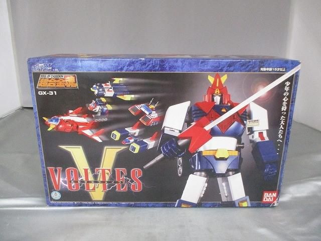 バンダイ　超合金魂 GX-31 ボルテスV 中古品 バンダイ(BANDAI)|超合金魂 GX-31 ボルテスV「超電磁マシーン