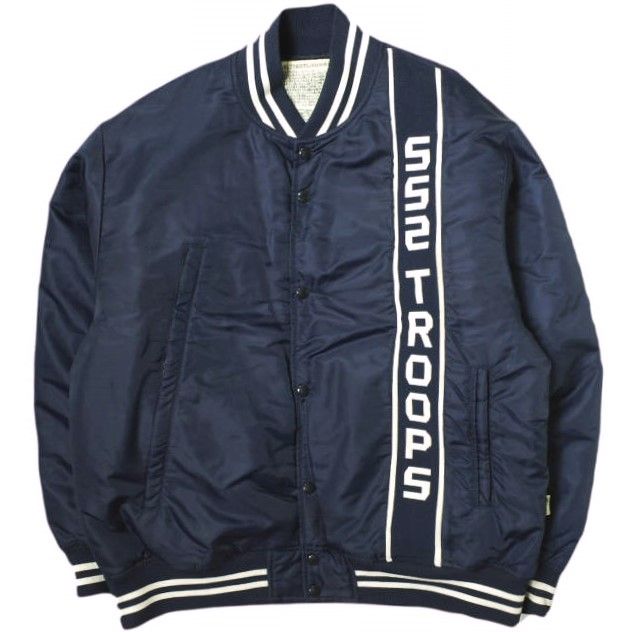 SSZ エスエスズィー 552TROOPS Stadium Jumper プリマロフト スタジャン 11-18-3705-139 L NAVY  スタジアムジャンパー BEAMS SURF&SK8 アウター s18596 - メルカリ