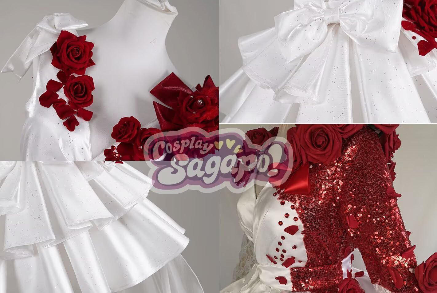 Sagapo 第五人格 調香師 スカーレットの新婦 セット コスプレ コスプレ衣装 Cosplay 仮装 花火大会 お祭り ハロウィン WWW_TRAVELLANDINDIA_COM