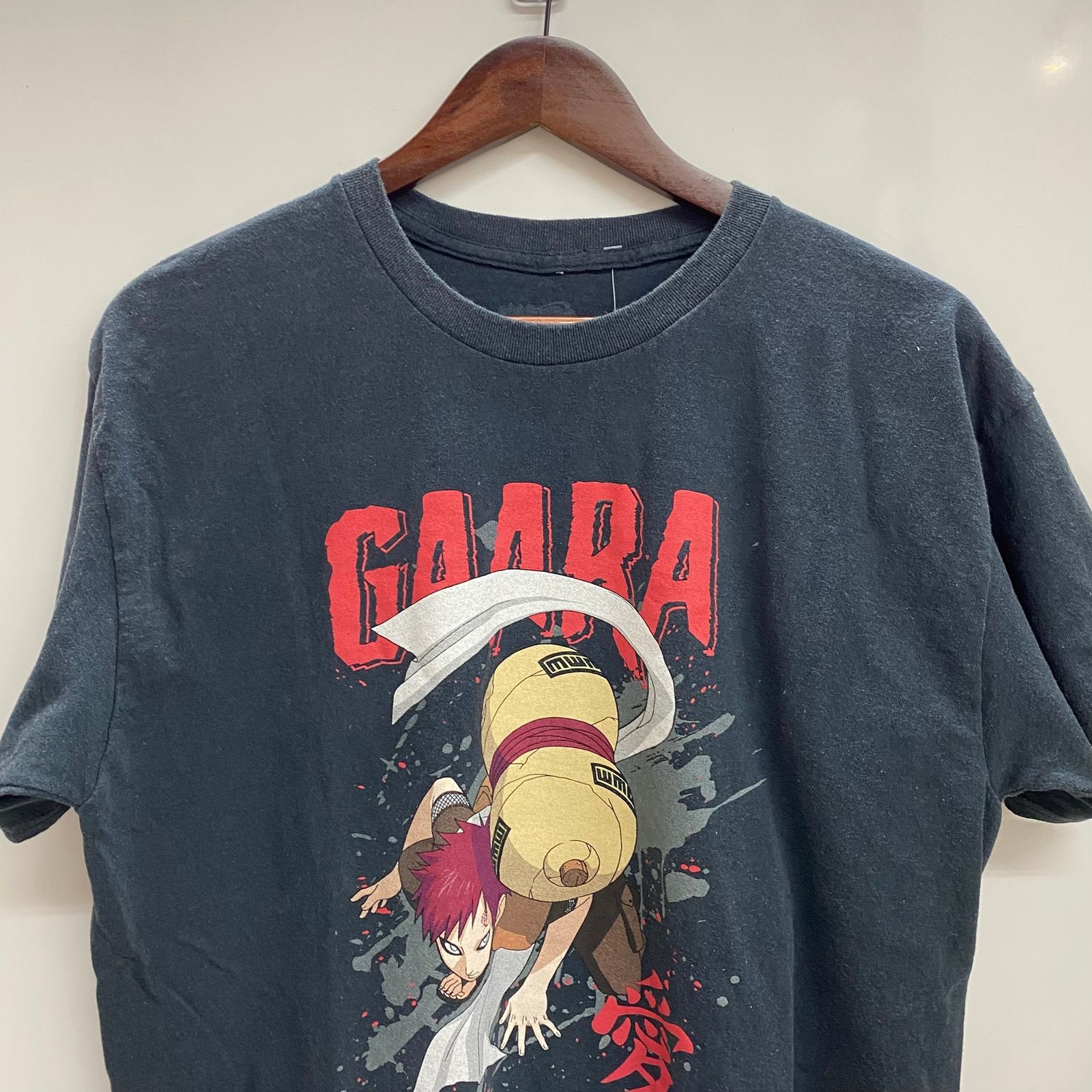 ヴィンテージ vintage 00's NARUTO ナルト 我愛羅 タグ付き アニメ T