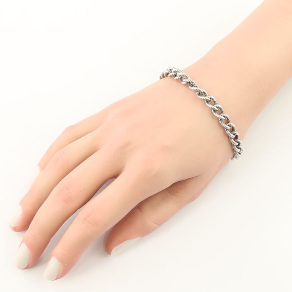 Tiffany & Co. シルバーチェーンブレスレット Tiffany & Co ヴィンテージ ティファニー ダブルチェーン
